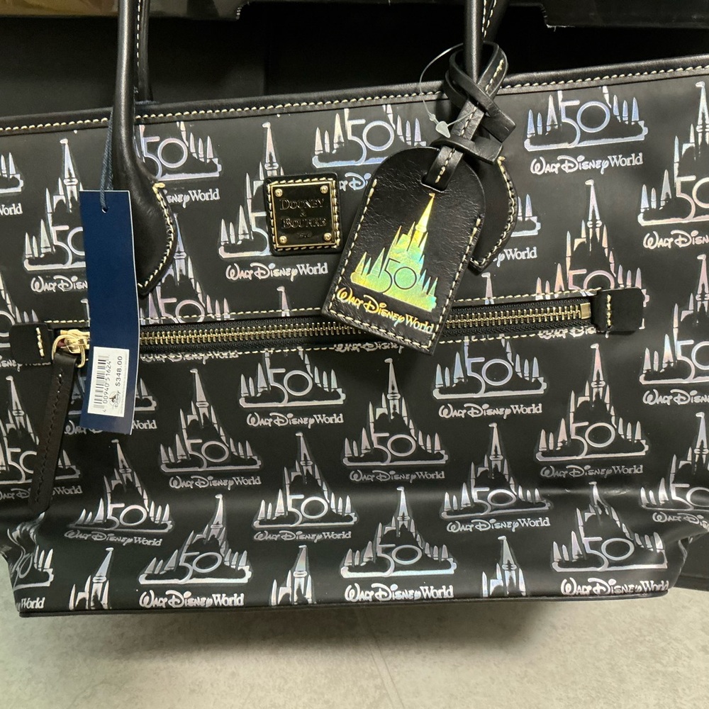 Dooney & Bourke Black Disney World Tote Bag